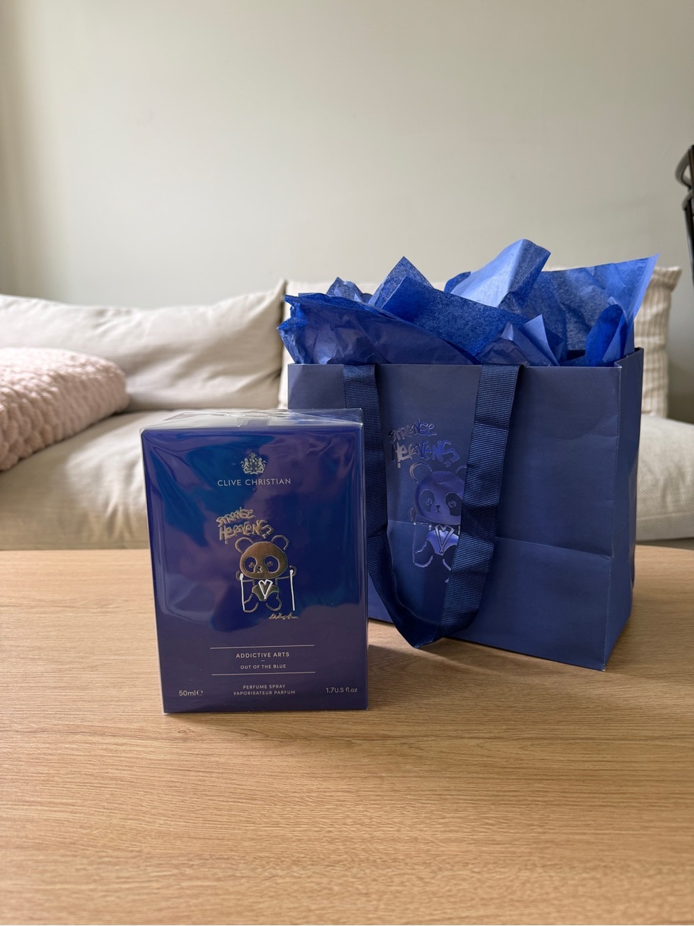 Clive Christian Strange Heavens Out Of The Blue 1.7 Oz NEW with a gift bag